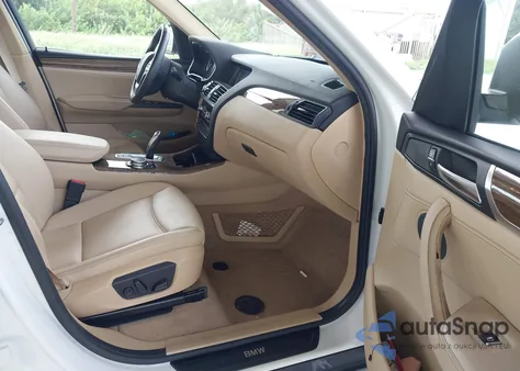 2015 BMW X3 xDrive28I из США, поврежденный, VIN 5UXWX9C51F0D62267